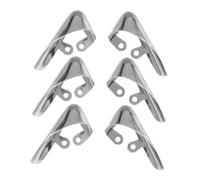 Healeved 6 Pezzi Copertura Protettiva per Scarpe a Punta in Metallo Argento Resistenti All'usura per Tacchi Alti, Accessori Multifunzione per Riparazioni e Utilizzo Quotidiano