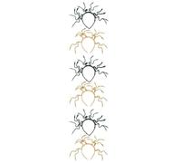 Healeved 6 Pezzi Fascia per Chioma Decorazioni a Serpente Dettagliate Copricapo Egiziano da Donna in Plastica e Vinile per Feste di Halloween e Rappresentazioni Storiche