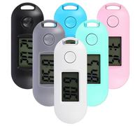 Healeved 6 Pezzi Orologio Digitale da Tasca Display ad Alta Trasmissione Luminosa e Design un Pulsante per Studenti per Back To School Party