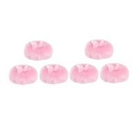 Healeved 6 Pz sfoglia tonda piumini da cipria per cipria soffio di cipria sciolto sbuffi di trucco soffio di cipria per peloso sbuffo di lunghi soffio per rosa