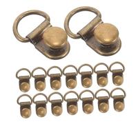 Healeved 60 Fibbie in Metallo per Lacci da Trekking Ganci per Stivali Resistenti in Acciaio Accessori per Riparazione Scarpe da Escursionismo e Alpinismo 60 Pezzi Regolazione Rapida e