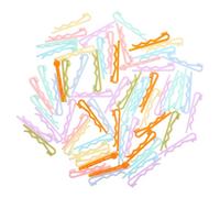 Healeved 60pezzi Fermagli Per Capelli in Plastica Base Fai Da Te Per Fermagli Accessori Per Forcine Forcina Per Capelli Semplice Porta Forcine in Plastica Di Accessori Per Copricapo