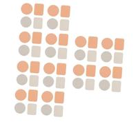 Healeved 60pezzi Spugnette Makeup Dual-color Per e Blush Facili Usare Resistenti e Lavabili Per Applicazione e Bagnata Per e Facciale