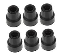 Healeved 6Pcs Tappetino Anti-Slip Per Stampelle Anziane Elastico Strumenti Per La Pulizia Del Morsetto Strumenti Anti-Slip Staffa Parente