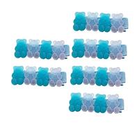 Healeved 6pezzi Adorabili Fermagli Per Forma Di Orsetto Accessori Per Acconciature Colorati e Leggeri Per Ragazze Perfetti Per Feste e Uso Quotidiano
