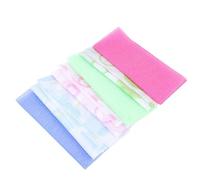 Healeved 6pezzi Asciugamano Esfoliante Per Corpo Spazzola Per Doccia Corpo Asciugamano Per Doccia Materiale Di Spesso Ed Elastico Resistente e Non Facile Da Invecchiare e Rompere