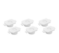 Healeved 6pezzi Cup Per Occhiali Accessori Per Lucidatura Lenti Design Spesso Per Lenti Spesse e Complesse Strumento Di Lavorazione Per Fabbriche Di Occhiali