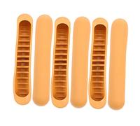 Healeved 6pezzi Cuscino Per Stampelle Ascellari Tappetino Per Stampelle in Alluminio Cuscinetto Sostitutivo Per Materiale Tpr Senza Lattice Antiscivolo e Facile Da Pulire