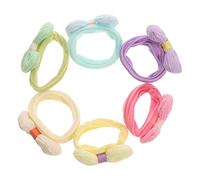 Healeved 6pezzi Elastici Per Capelli Fiocco Per Bambine Elastici Per Coda Di Cavallo Realizzati Elastico Adatti Ragazzo Ragazza Ragazza Ragazzo Piccoli e Bambine Per Compleanni Feste e Atti