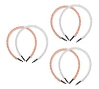 Healeved 6pezzi Fascia Elegante Cristallo Per Donne Da Design Chic e Decorativo Accessorio Versatile Per Ogni Occasione Comoda e Stabile Per Tutti Giorni e Eventi Speciali
