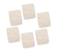 Healeved 6pezzi Panno Da Bagno Esfoliante in Asciugamano Da Bagno Ad Asciugatura Rapida Panno Per Con Anello Corto Per Quotidiano Casa Non Irritante