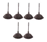 Healeved 6pezzi Pennelli Per Pulizia Tastiera e Computer Spolverino Pratico Per Fessure e Piccole Superfici Accessorio Leggero e Maneggevole Per Casa e Ufficio