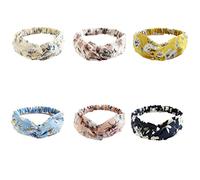 Healeved 6pezzi Phalaenopsis Hair Hoops Eleganti Accessori Per Vari Colori Per Feste e Occasioni Speciali Include e Elastico