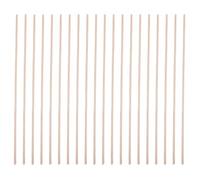 Healeved 70 pezzi di asticelle di legno di balsa non rifinite, 5 mm di larg