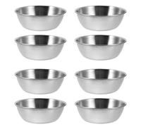 Healeved 8 ciotole per il viso: ciotole in acciaio inossidabile per mescolare maschere per il viso, forniture per estetisti per saloni di bellezza, maschere fai da te e applicazioni cosmetiche