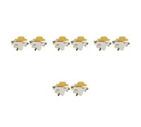 Healeved 8 Pezzi Spilla a Forma di Spaventapasseri Stile Giapponese, in | Leggera e Portatile, Adorabile per Donne, Adatta a Halloween e Natale, Piccolo Ornamento Decorativo