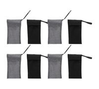 Healeved 8 sacchetti per sapone - Sacchetto a rete per saponetta con coulisse - Porta sapone schiumogeno in nylon - Sacchetti esfolianti a bolle per bagno, doccia, viaggi, palestra, bagno