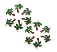 Healeved 80 Pezzi in Hawaiano Ciondoli Collana Te Ciondoli in Hawaii Tropicali Cocco Creazione Con Noci Cocco