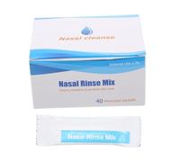 Healeved 80confezioni Saline Nasal Rinse Per Per Nasale Per Adulti e Facile Trasportare e Utilizzare Per Disagi Nasali e