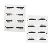Healeved 8paia Glitter Eyeliner Stickers Per Makeup Facili Applicare Look e Chic