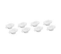 Healeved 8pezzi Accessori Per Macchine Da Incasso Occhiali Ventose Per Lavorazione Lenti Compatibili Con Macchine Di Diverse Marche Design Resistente Per Lenti Spesse e Complesse