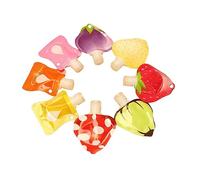 Healeved 8pezzi Bottiglie Di Silicone Per Viaggio Contenitori Da Viaggio Per Lozioni e Oli Essenziali Design Carino Forma Di Frutta Perfetti Per Cosmetici e Uso Quotidiano