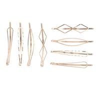 Healeved 8pezzi Goffrature Geometriche Forcine Per Copricapo Forcine Squisite Accessori Per Capelli Per Capelli