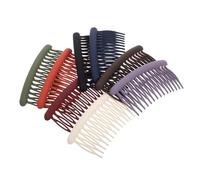 Healeved 8pezzi Pettini Laterali per Capelli Intrecciati Pettini Decorativi per Capelli Fini Piccoli Laterali Francesi Accessori per Ragazze