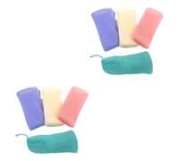 Healeved 8pezzi Sacchetto Rete Per Sapone Sacchetto Esfoliante Per Sapone Con Corda Per Conservazione e Rice Accessorio Pratico Per Bagno e Cucina