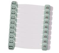 Healeved 8pezzi Serrature Per Frigoriferi Blocco Di Sicurezza Per Ragazzo Ragazza Ragazza Blocco Protettivo Autoadesivo Per Armadietti Facile Da Usare Design Rotante Forte Flessibilità Adat