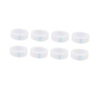 Healeved 8rotoli Nastro Per Estensione Traspirante e Autoadesivo Nastro Grafting Per Isolamento Occhi Ventilata Bianco Per e Domestico