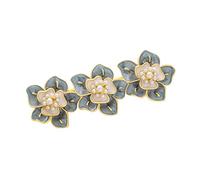 Healeved - Accessori Per Per Ragazze Fermaglio in Lega Alla Moda Forcina Per Per Donne Fermaglio Per A Forma Di Fiore Perfetto Per Il Matrimonio