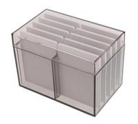 Healeved Acrylic Eyelash Storage Case Organizer for False Eyelashes and Stylish Display Box for Travel and