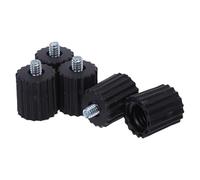 Healeved Adattatore in Plastica 5 Pezzi Testa di Conversione 5/8" a 1/4" per Strumenti di Livello, Connettore di Montaggio Robusto e Portatile per Uso Interno ed Esterno, Accessorio