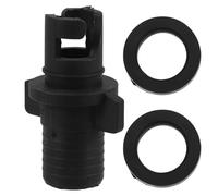 Healeved Adattatore Valvola Aria per Kayak Gonfiabile Guarnizioni in Gomma Anti-Perdita Plastica Resistente Compatibile Pompe Elettriche e Manuali per Tavole Paddle Board e Gommoni