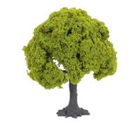 Healeved Alberi realistici in miniatura per paesaggi, alberi modello in plastica da 10 cm/4", accessorio per terreno di gioco da tavolo per terrari, modellismo ferroviario e case delle bambole.