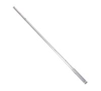 Healeved Albero mozzo ruota universale per carrello della spesa, lunghezza 42 cm/16 pollici, asta in ferro da 7,5 mm D per carrello fai-da-te, multiuso a due ruote, riparazione di parti per