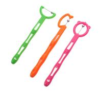 Healeved Allenatore Muscoli Orali e Punta della Lingua 3 Pezzi Kit di Stimolazione Orale per Esercizi di Agilità e Rinforzo Muscolare, Supporto Logopedia Bambini per Sviluppo Linguaggio
