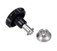 Healeved Apricasse Per Orologi e Estrattore Fondelli Kit Professionale Per Riparazione Orologi Strumento Manico a Volantino Per Casse 36,5 Mm Adatto Per Orologiai e