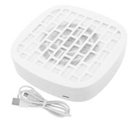 Healeved Aspiratore Unghie Filtro Macchina Portatile per Manicure Casa Salone Pulitore Dita Bellezza Manicure Silent Design Bianco