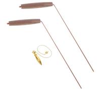 Healeved Aste Rabdomanti in Puro Rame per Uso Spirituale e Ricerca Tesori, Design Portatile e Versatile, Adatte per Esplorazione e Ricerca Energetica Stili multipli