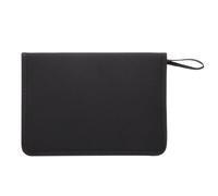 Healeved Astuccio 72 Fori, Leggero e Lavabile One Piece Scomparti in Tela Nero per Decorazioni Scuola e Cancelleria Artistica