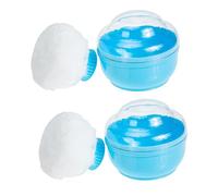 Healeved Astuccio Porta-spugne Per Neonati Con Contenitore - 2 Pezzi Ultra Delicato Facile Applicazione Perfetto Per Lora Del Bagnetto