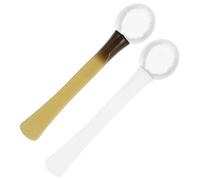 Healeved Bacchetta Massaggiante Occhi 2 Pezzi, Applicatore per Crema Contorno Occhi Portatile in Plastica, Strumento per Cura Pelle Viso, Idratante e Antiocchiaie per Uso Quotidiano
