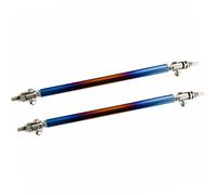 Healeved Barre di Supporto per Paraurti Anteriori e Posteriori da 18 CM in Acciaio Inox Barra di Trazione per Labbro Anteriore Auto Kit di Rinforzo Leggero e Resistente per Modifiche