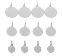 Healeved Bersagli in Acciaio al Manganese per Tiro da Precisione Set da 12 Pezzi Design Sospeso Resistente alle Intemperie Strumenti di Pratica Compatti per Allenamento Indoor e Outdoor