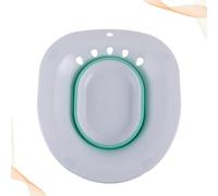 Healeved Bidet per Wc Pieghevole in PP e Tpr Apertura Anti-trabocco, Gancio e Design Salvaspazio, per Donne Gravidanza e Uso Materno, Igiene Quotidiana