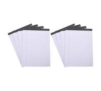 Healeved Blocchi per Appunti Legali a Righe Strappabili A5 Set da 8 Blocchi Note da 400 Fogli Carta da Scrivere Professionale per Avvocati e Uso Ufficio Portatile