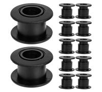 Healeved Boccole per Cuscinetti Calcio Balilla 12 Mm Set da 24 Pezzi, Ricambio per Aste Biliardino Compatibile, Accessori per Giochi da Tavolo e Riparazioni Sportive Domestiche