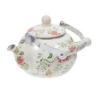 Healeved Bollitore per Tè Smaltato da 2,5 con Manico Isolante e Filtro Integrato, Teiera di Grande Capacità per Caffè e Infusi, Adatta All’uso Familiare e Quotidiano